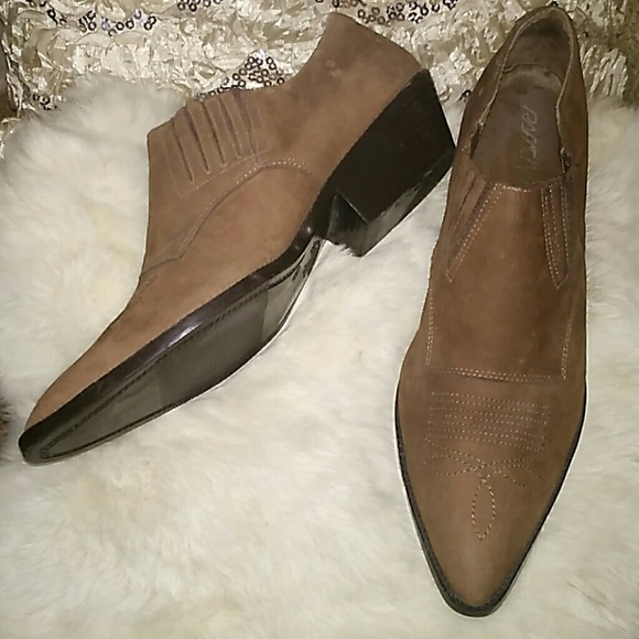 Rafael Vittorino Shoes - Vintage RAFAEL VITTORIO Brazilian ankle booties